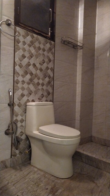 Bathroom in 2 BHK Builder Floor at Kalkaji – for Rent