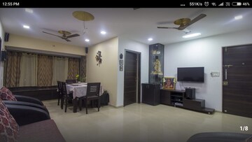 Living Room in 3 BHK Apartment at N.G.Royal Park, Kanjurmarg East – for Sale