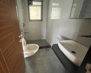 Bathroom in 3 BHK Apartment at Seven Bungalow, Andheri West – for Rent