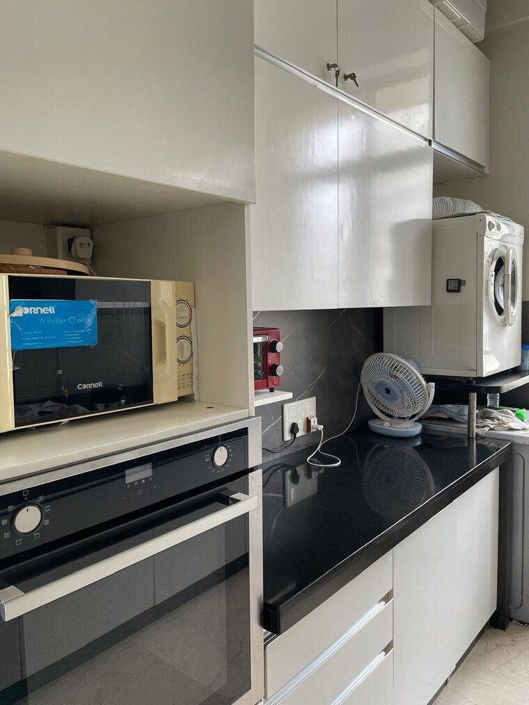 Kitchen, runwals-the-reserve 4 Bedroom 1719 Sq.Ft. Apartment In Worli Mumbai 9305417