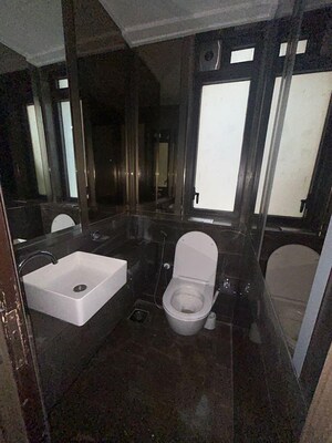 Bathroom in 4 BHK Apartment at Upper Worli – for Rent