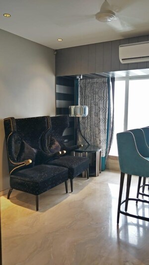 Living Room in 4 BHK Apartment at Prabhadevi CHS, Prabhadevi – for Rent