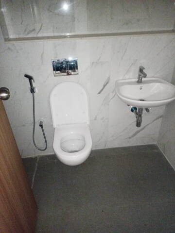 Bathroom in 2 BHK Apartment at Birla Vanya, Kalyan West – for Rent
