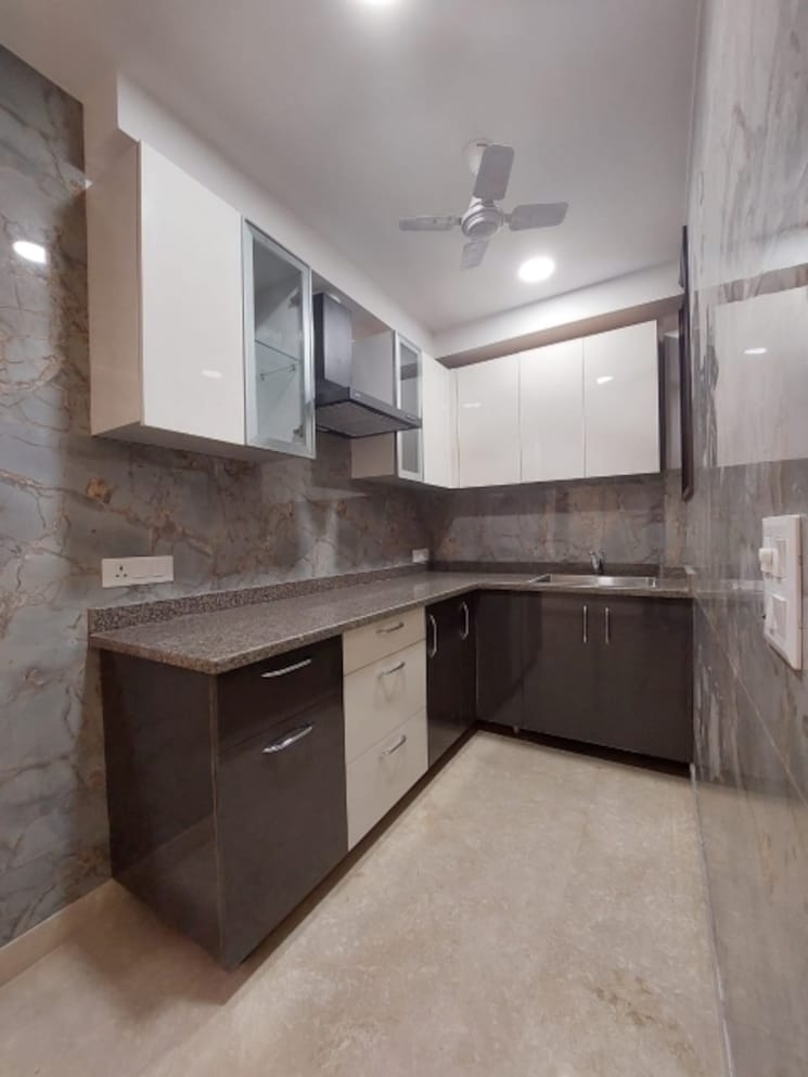 Kitchen, kalkaji 2 Bedroom 1000 Sq.Ft. Builder Floor In Kalkaji Delhi 9305477