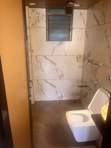 Bathroom in  Office Space at Rupa Solitaire, Kopar Khairane – for Rent