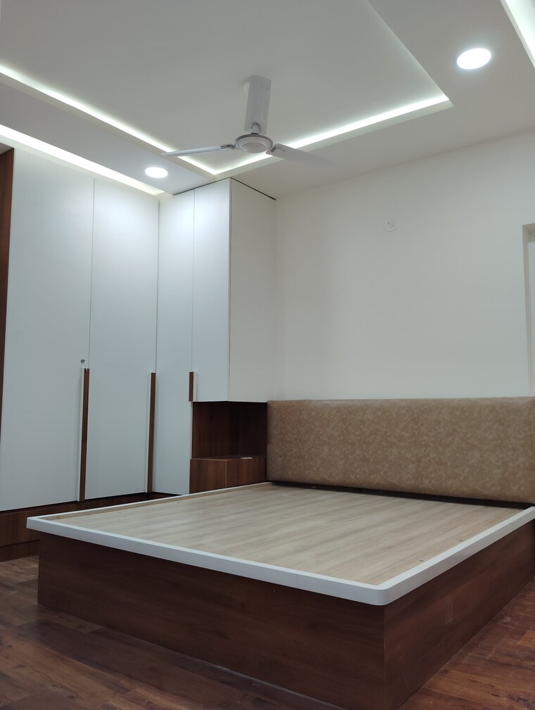 Bedroom, poulomi-avante 3 Bedroom 1840 Sq.Ft. Apartment In Kokapet Hyderabad 9305496