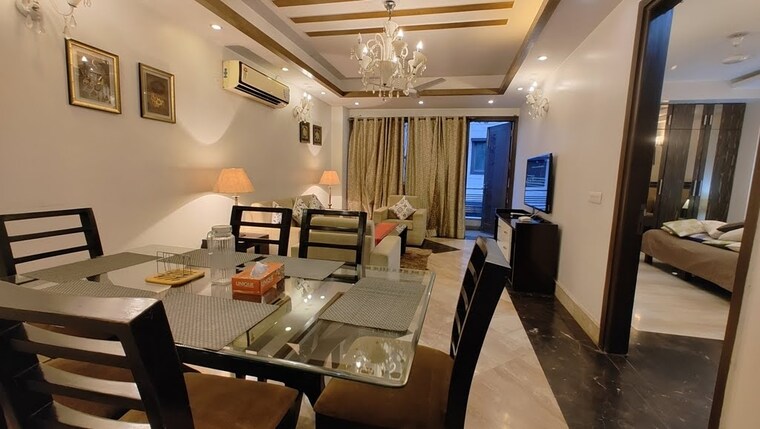 Living Room, chittaranjan park 3 Bedroom 233 Sq.Yd. Builder Floor In Chittaranjan Park Delhi 9305497