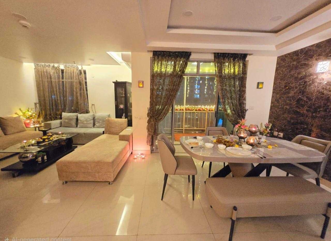 3 BHK + Pooja Room Apartment For Rent in Lanco Hills Apartments