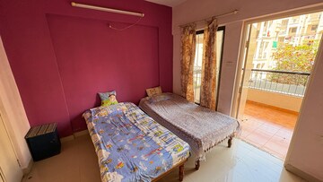 Bedroom in 2 BHK Apartment at Goel Ganga Constella, Kharadi – for Rent