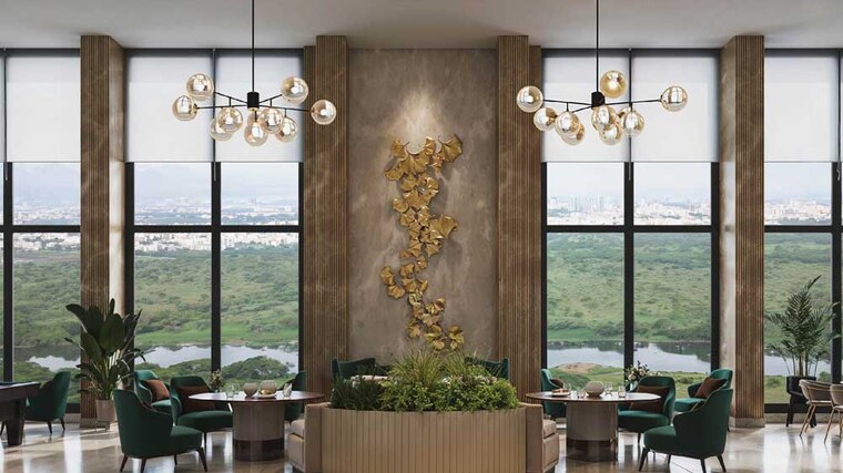 Living Room, kharadi 4 Bedroom 1726 Sq.Ft. Apartment In Kharadi Pune 9305554