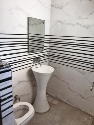 Bathroom in 3 BHK Apartment at Dhakoli – for Rent