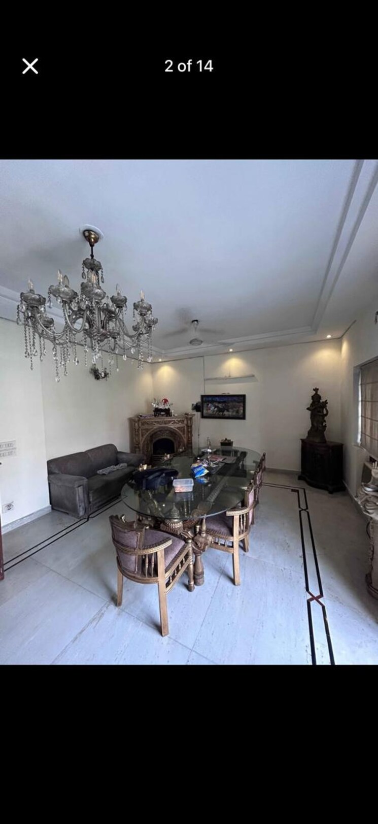 Living Room, sarvodaya enclave 3 Bedroom 2000 Sq.Ft. Builder Floor In Sarvodaya Enclave Delhi 9305624