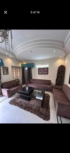 Living Room in 3 BHK Builder Floor at Sarvodaya Enclave – for Rent