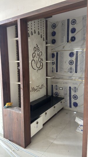 Floor Plan in 3 BHK Apartment at Rajapushpa Provincia, Narsingi – for Rent