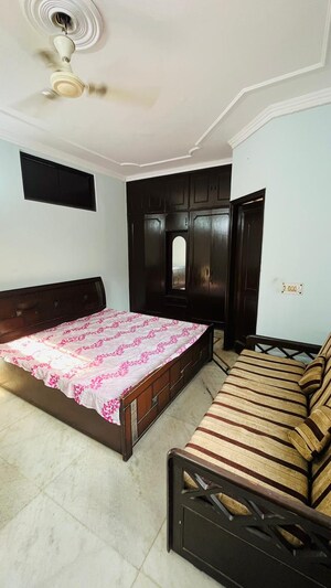 Bedroom in 2 BHK Builder Floor at Kalkaji – for Rent