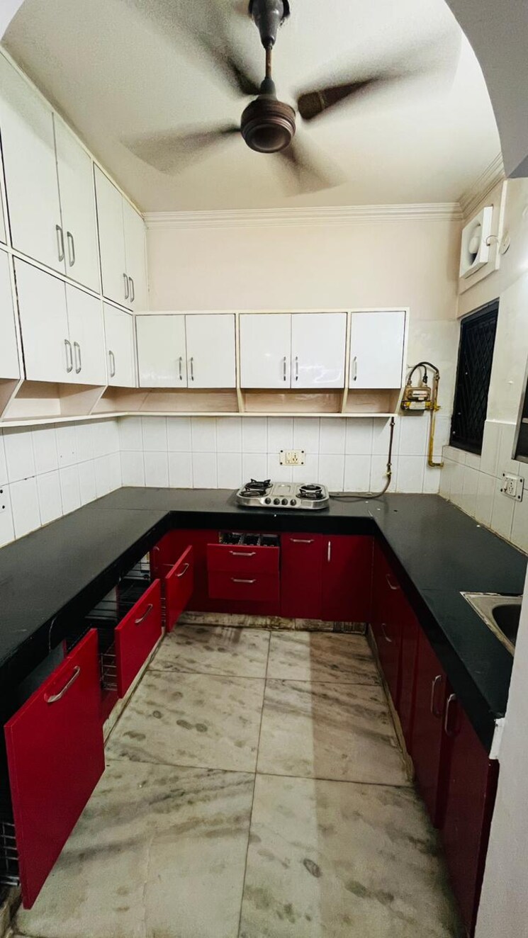 Kitchen, kalkaji 2 Bedroom 1200 Sq.Ft. Builder Floor In Kalkaji Delhi 9305627