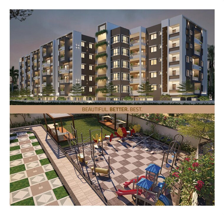 Exterior View, rampur 2 Bedroom 1222 Sq.Ft. Apartment In Rampur Karimnagar 9287948