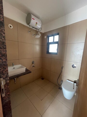 Bathroom in 2 BHK Apartment at Majestique Signature Towers, Balewadi – for Rent
