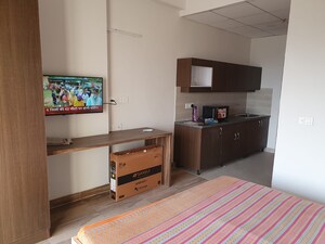 Kitchen in 1 BHK Apartment at Paramount Golfforeste, Zeta I Greater Noida – for Rent