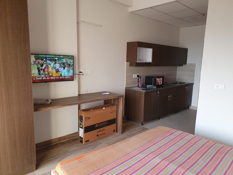 Kitchen, paramount-golfforeste 1 Bedroom 435 Sq.Ft. Apartment In Zeta I Greater Noida Greater Noida 9305688