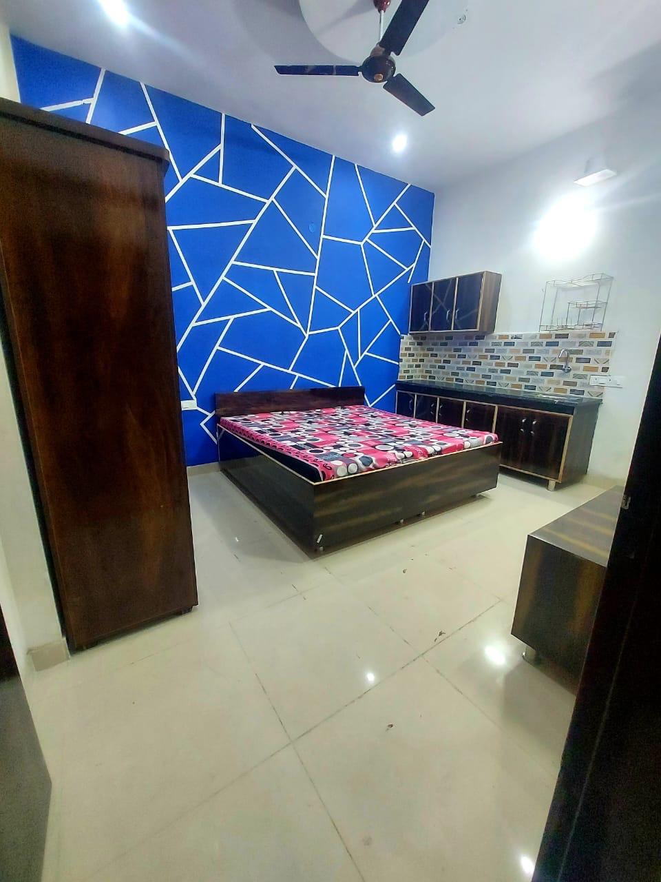 1 BHK + Pooja Room Builder Floor For Rent in NK Savitry Enclave