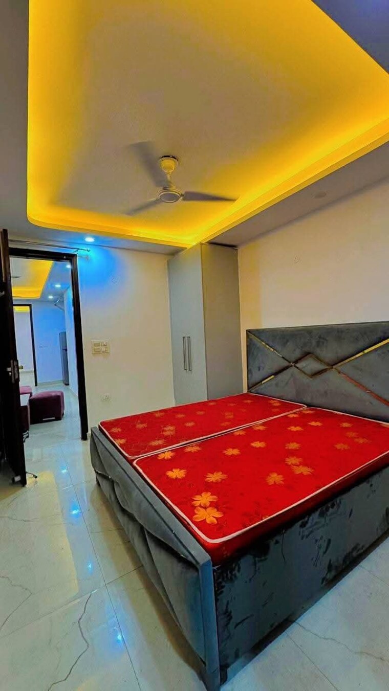 Bedroom, neb sarai 2 Bedroom 1000 Sq.Ft. Builder Floor In Neb Sarai Delhi 9305779