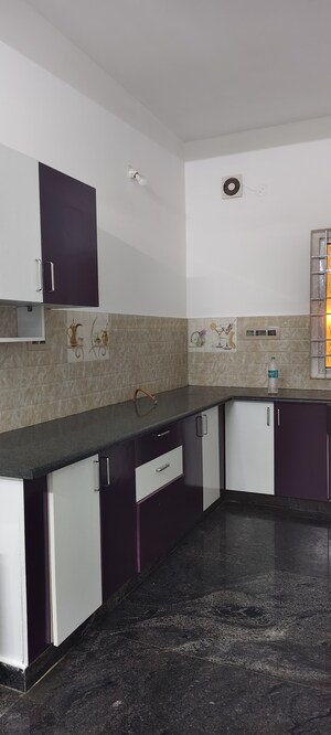 Kitchen in 2 BHK Builder Floor at Halasuru – for Rent