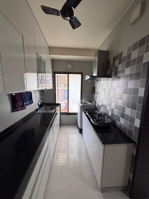 Kitchen in 2 BHK Apartment at Powai – for Rent