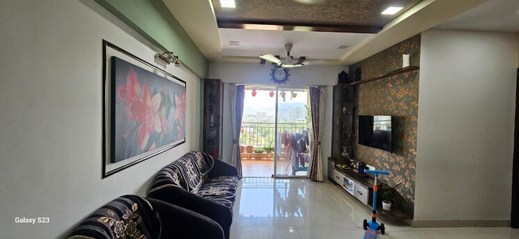 Living Room, dharmavat-sunder-sanskruti-phase-3 2 Bedroom 1300 Sq.Ft. Apartment In Nanded Pune 9305850