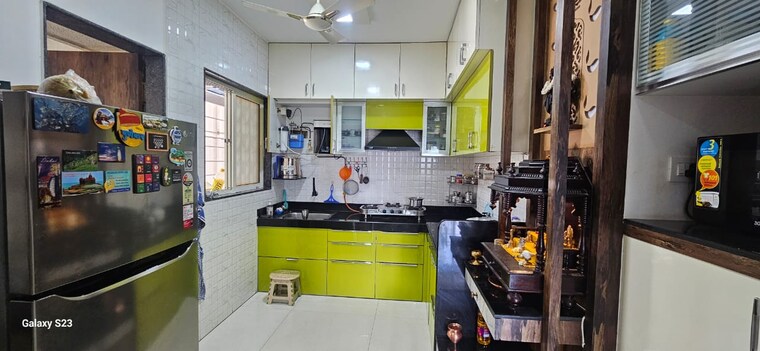 Kitchen, dharmavat-sunder-sanskruti-phase-3 2 Bedroom 1300 Sq.Ft. Apartment In Nanded Pune 9305850