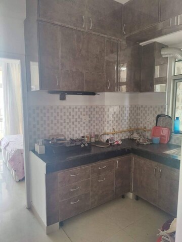 Kitchen in 2 BHK Apartment at Supertech Ecovillage iv, Sector 16b Greater Noida – for Rent