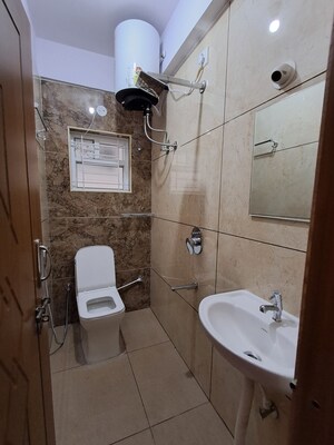 Bathroom in 1 BHK Builder Floor at Btm Layout – for Rent
