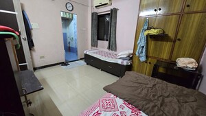Bedroom in 2.5 BHK Apartment at Srushthi Apartment, Kothrud – for Rent