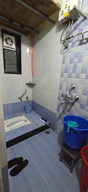 Bathroom in 2.5 BHK Apartment at Srushthi Apartment, Kothrud – for Rent