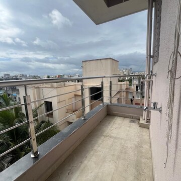 Balcony in 1 BHK Apartment at Wadgaon Sheri – for Rent