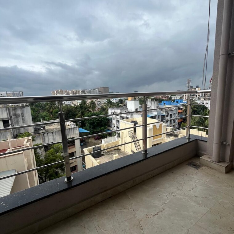 Balcony, wadgaon sheri 1 Bedroom 628 Sq.Ft. Apartment In Wadgaon Sheri Pune 9305905