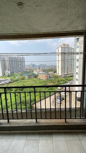 Balcony in 2 BHK Apartment at MICL Aaradhya Parkwood, Mira Road – for Rent