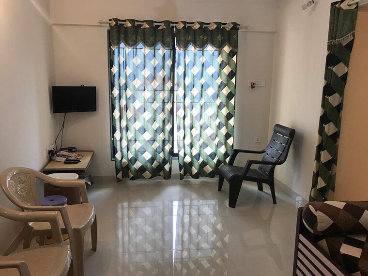 Living Room, dsk-meghmalhar-phase-i 1 Bedroom 600 Sq.Ft. Apartment In Sinhagad Road Pune 9305882