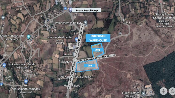 Master Plan, ghotawade Commercial Industrial Plot 83000 Sq.Ft. In Ghotawade Pune 9305899