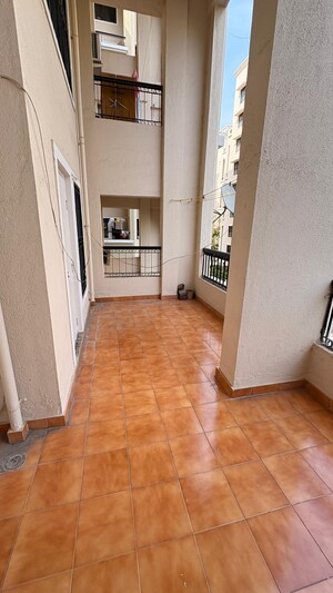 Staircase in 2 BHK Apartment at Goel Ganga Constella, Kharadi – for Rent