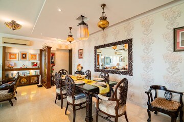 Living Room in 4 BHK Apartment at Hiranandani Gardens Somerset, Powai – for Sale