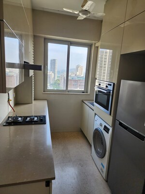 Kitchen in 1 BHK Apartment at Hiranandani Zen Maple, Powai – for Rent