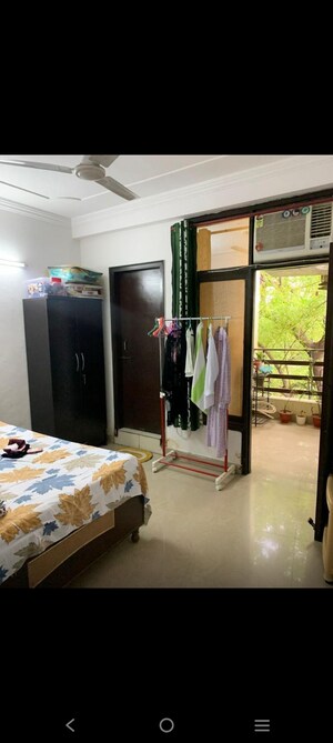 Bedroom in 1 BHK Builder Floor at Saket – for Rent