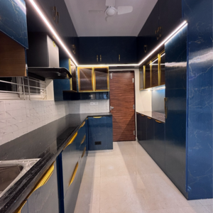 Kitchen in 2 BHK Apartment at BM Residency Kondapur, Masjid Banda – for Rent