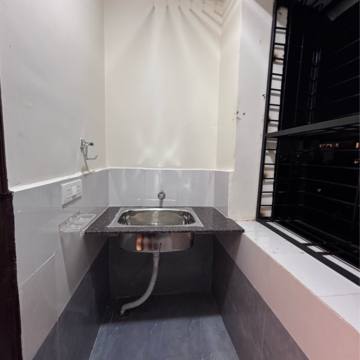 Kitchen in 2 BHK Apartment at BM Residency Kondapur, Masjid Banda – for Rent