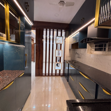 Kitchen in 2 BHK Apartment at BM Residency Kondapur, Masjid Banda – for Rent
