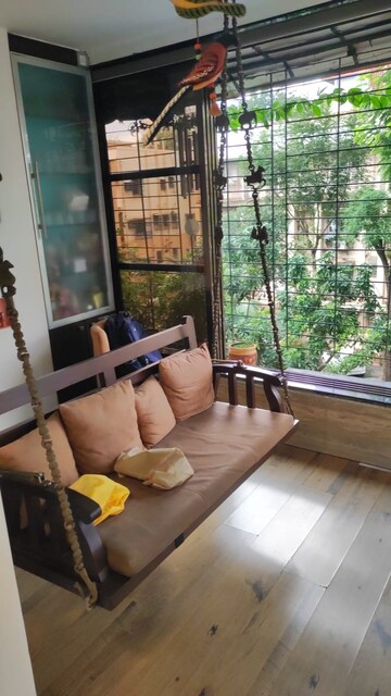 Balcony in 1 BHK Apartment at Gujarati Society, Vile Parle East – for Rent