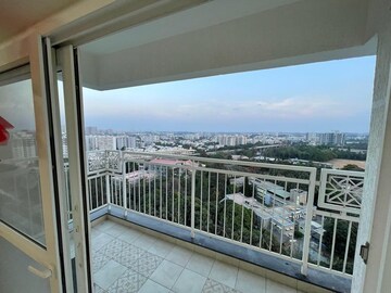Balcony in 3.5 BHK Apartment at Prestige Elysian, Bannerghatta Road – for Rent