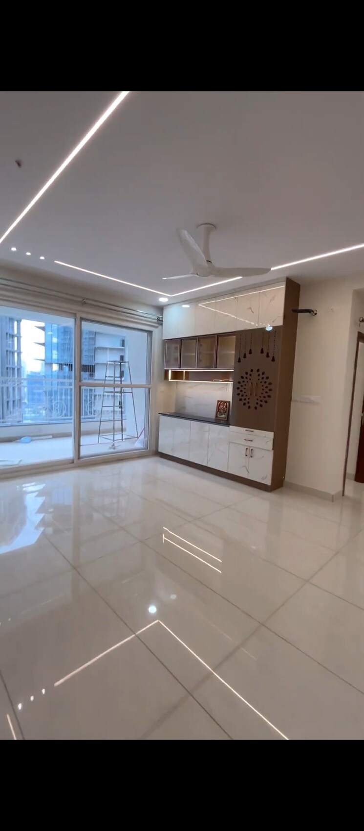 Living Room, prestige-beverly-hills 3 Bedroom 1874 Sq.Ft. Apartment In Kokapet Hyderabad 9306101