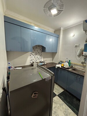 Kitchen in 2 BHK Builder Floor at Saket – for Rent